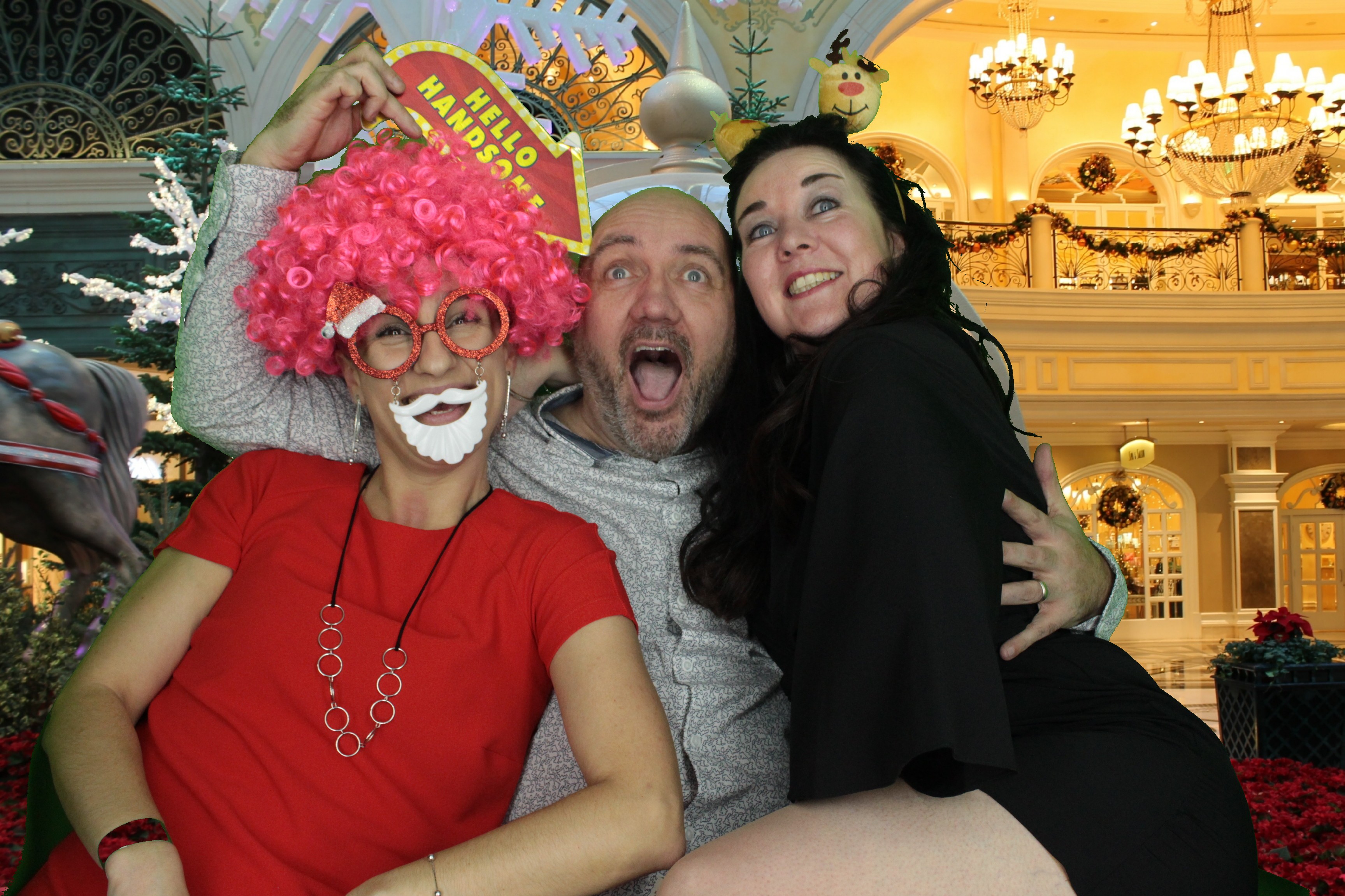 One Line Christmas Party | View more photos from the event at gallery.myphotoboothexperience.co.uk/u/MyPhotoBoothExperienceLtd/One-Line-Christmas-Party